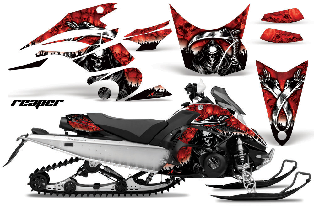 Yamaha FX Nytro Graphics Kit Reaper RED
